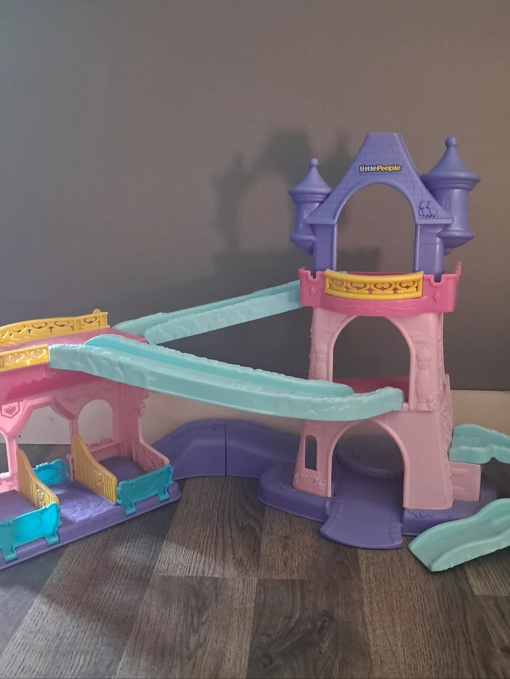 Fisher-Price Little People Disney Princess Klip-Klop Castle Working Lights Sound